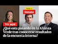 🔴 Debate: ¿Cómo está el partido Alianza Verde tras conocerse resultados de la encuesta interna?