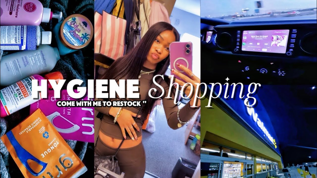 LET’S GO HYGIENE SHOPPING 💕🫧+ MINI HAUL ! (walmart addition)
