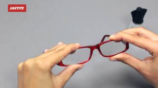 Arreglar unas gafas rotas