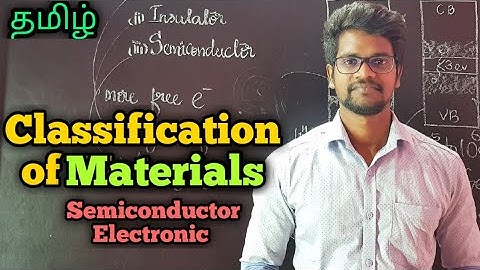 Classification|Of|Materials|Solid|Physics 12|Tamil|Muruga MP