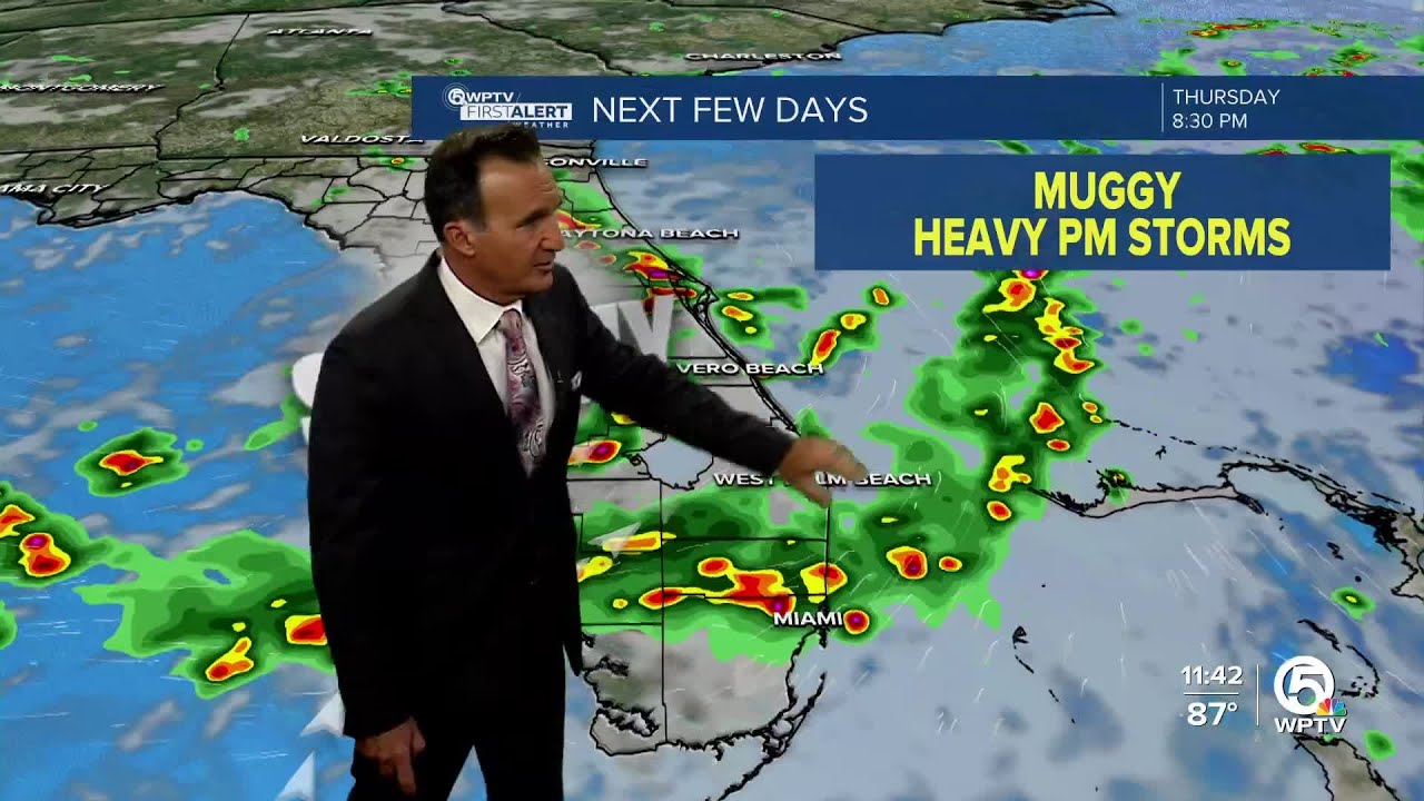 WPTV First Alert Weather forecast, afternoon of July 3, 2025