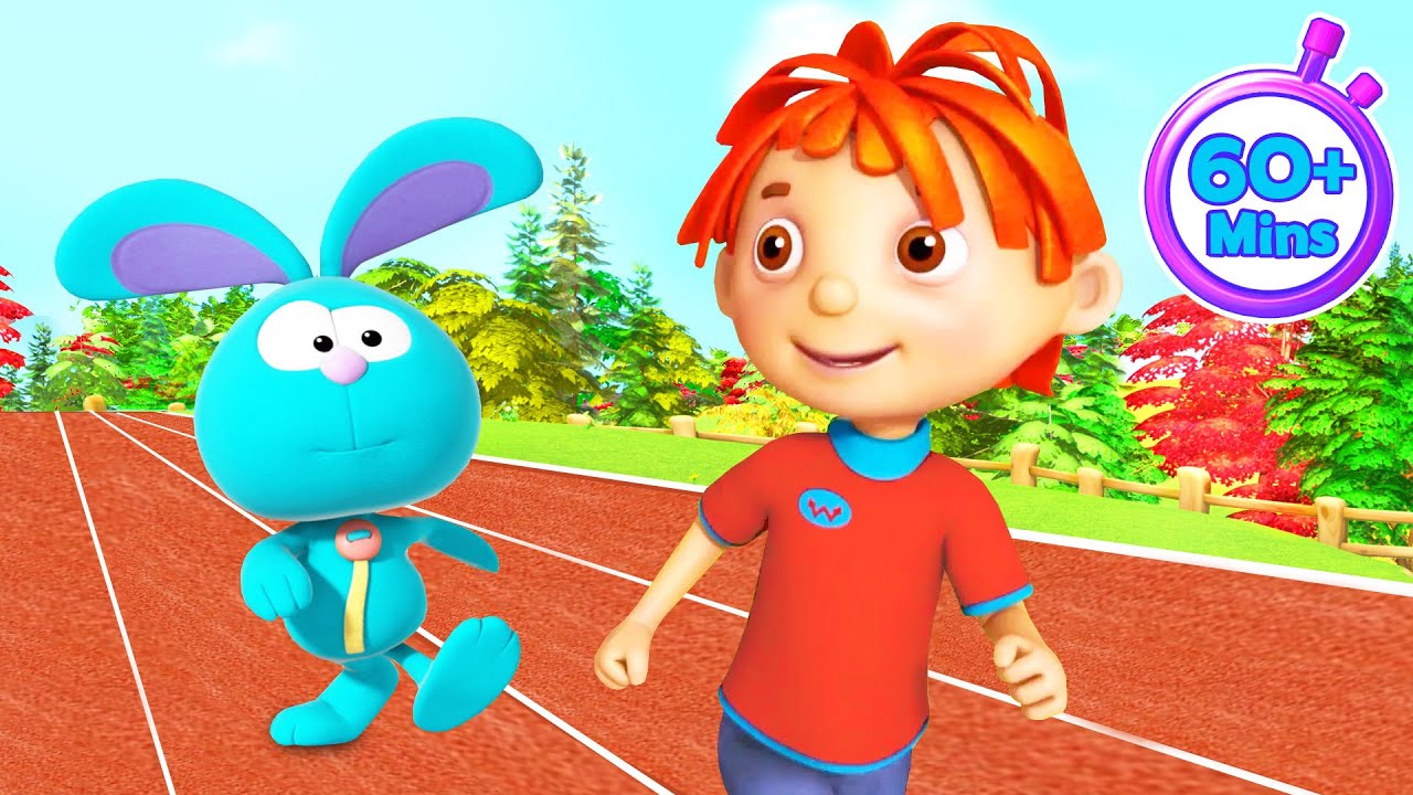 دنيا روزي | أكثر من ساعة من الرسوم المتحركة | سير ببطء! الفوز بالسباق! 🏃‍♀️🏁 | Baraem TV