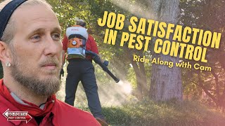 Job Satisfaction in Pest Control // Ride Along with Cameron