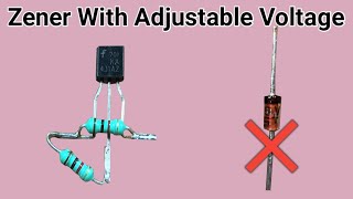 Make an adjustable precision Zener diode