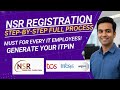 NSR Registration Process 2025 | Step-by-Step Guide to Generate Your NSR ITPIN
