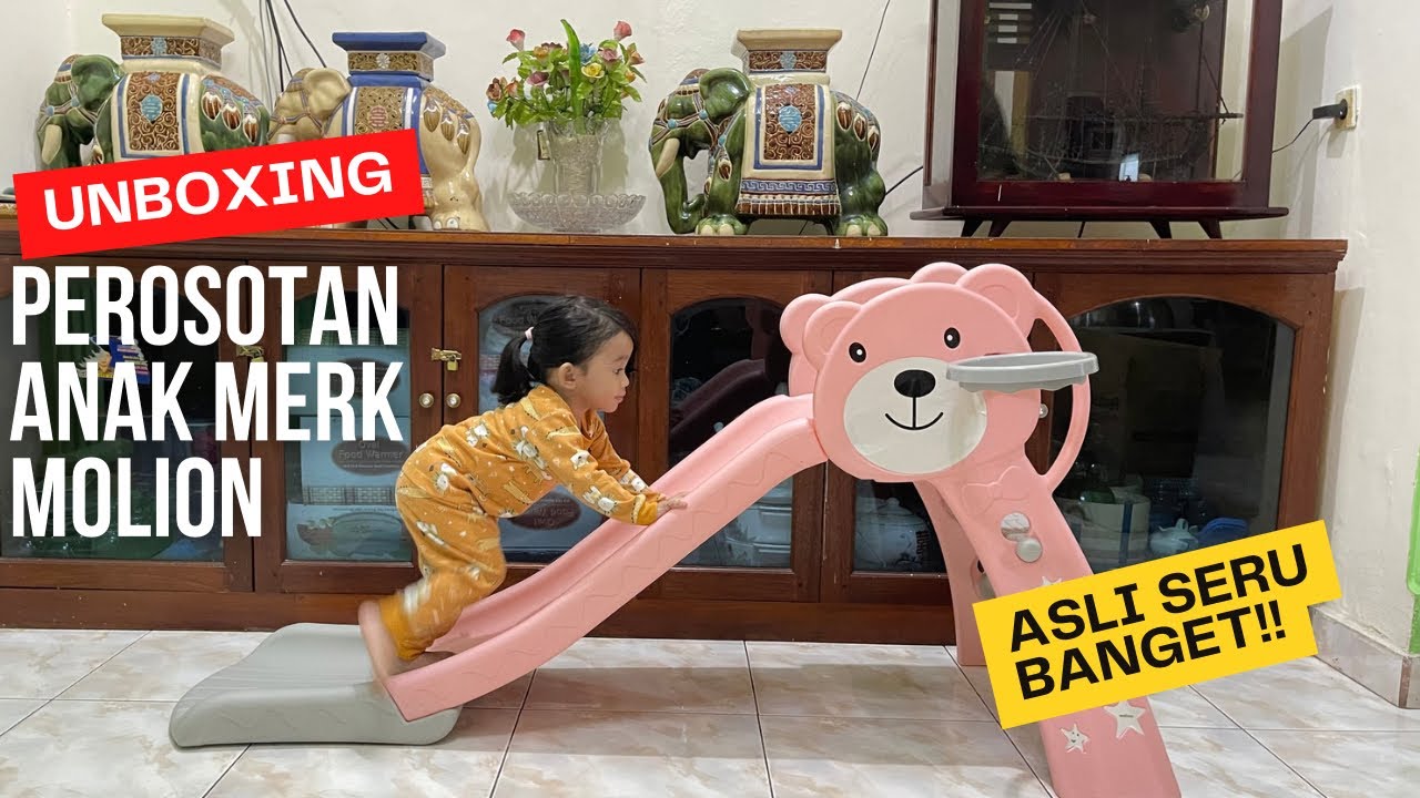 Unboxing!!! Perosotan Anak Merk Molion | PAKDE ICAN FAMILY