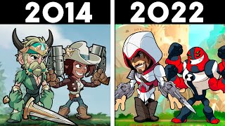 EVOLUTION OF BRAWLHALLA