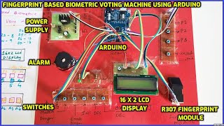 Biometric Electronic Voting Machine Using Fingerprint Sensor and Arduino