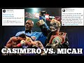 BOXING FANS AND ANALYSTS REACT TO JOHNRIEL CASIMERO BEATING DUKE MICAH BY 3RD ROUND TKO