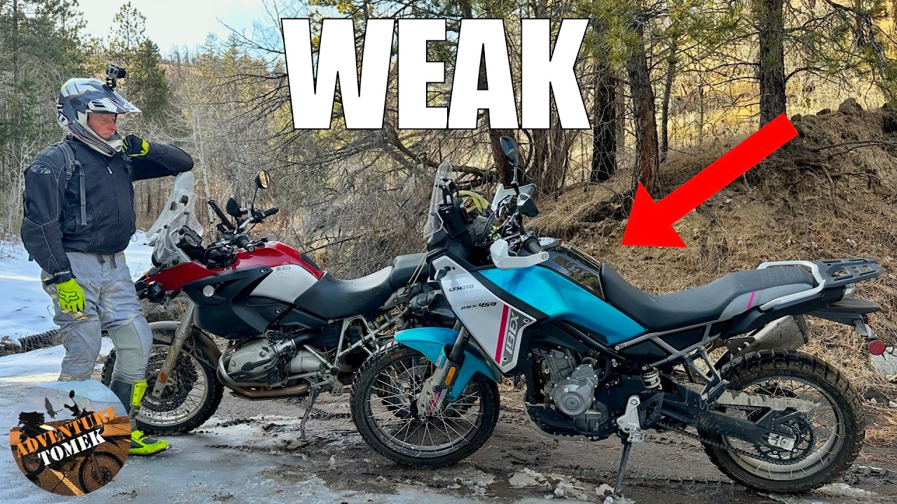 Владелец BMW R1200GS ездит на CFMOTO 450MT Ibex