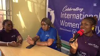 International Women’s Day with the future leaders of Wesley Girls Senior Secondary School!