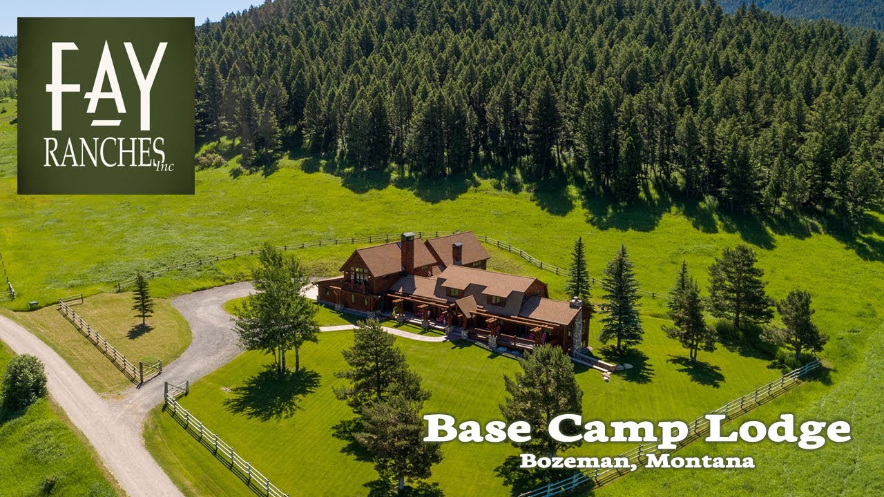SOLD Montana Property For Sale Montana Base Camp Lodge Bozeman, MT Bridger Canyon YouTube