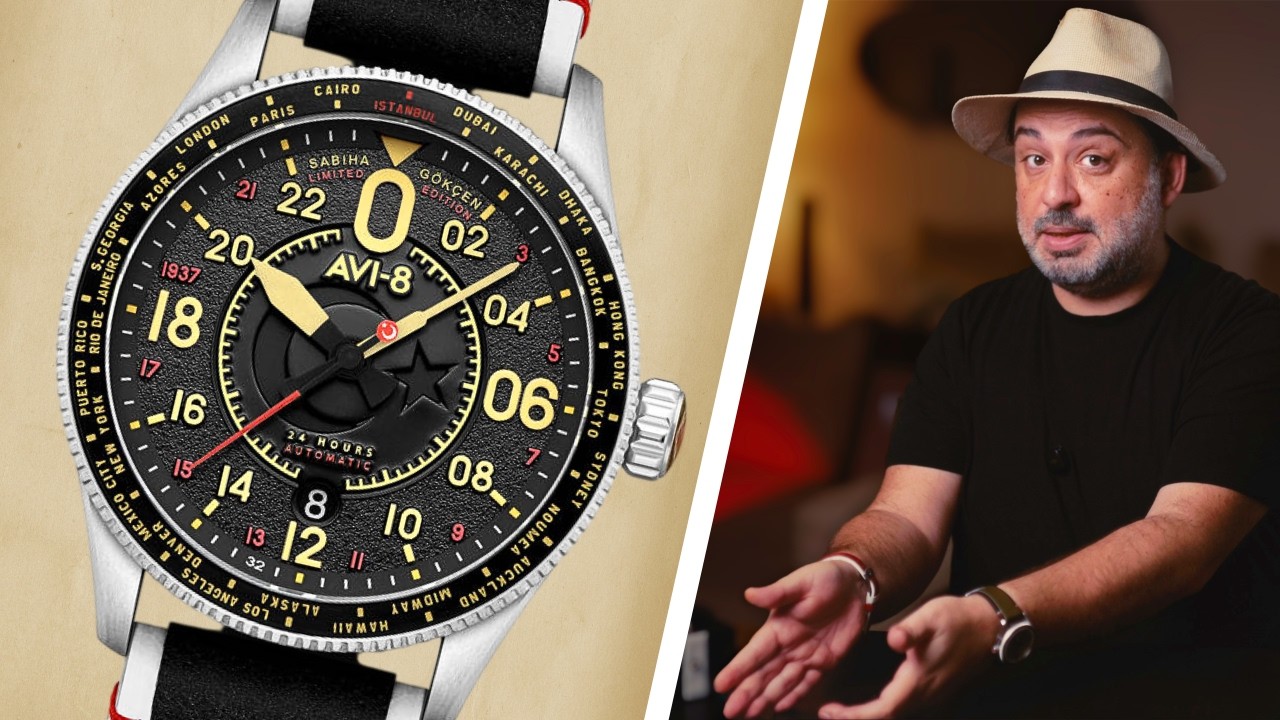 Avi-8 X Sabiha Gökçen Limited Edition Watch Review - YouTube