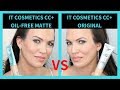 It Cosmetics CC Oil-Free Matte VS CC Original - What Are The Differences?