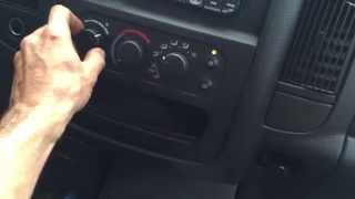 replacing a blower motor resistor 2002 dodge ram 1500 slt 5 9l