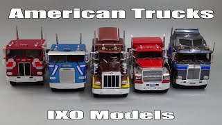 Масштабные модели американских седельных тягачей | IXO Models | Коллекция грузовых автомобилей 1:43