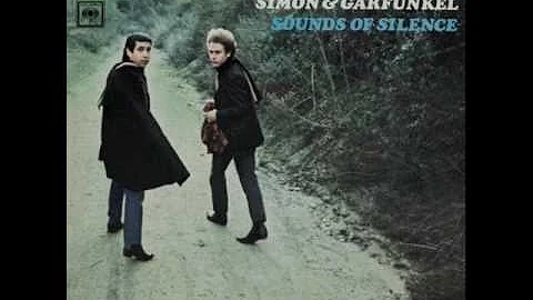 What is the name of the Simon and Garfunkel song that was rerecorded as a folk rock song that saved their career?