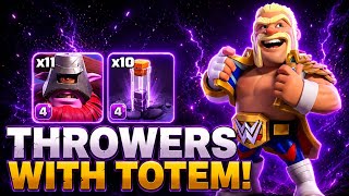 TH18 Thrower + Totem Spell Attack 💥 Insane Triple Guide