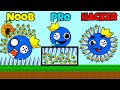 NOOB vs PRO vs HACKER | Save the Rainbow - Blue Monster | Best Wins &amp; EPIC Fails (Level 25-43)