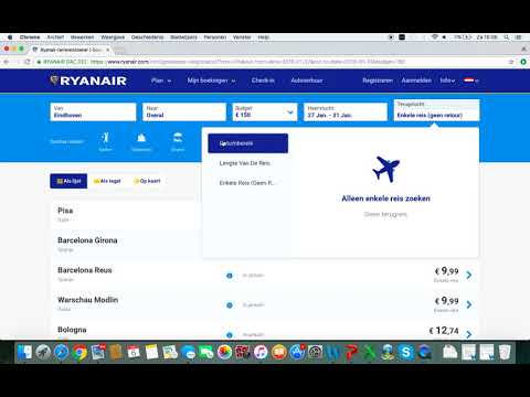 Goedkope vliegtickets boeken! Studenten Lifehack Nederlands Ryanair