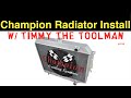 Champion Aluminum Radiator Installation (3rd Gen Toyota 4Runner)