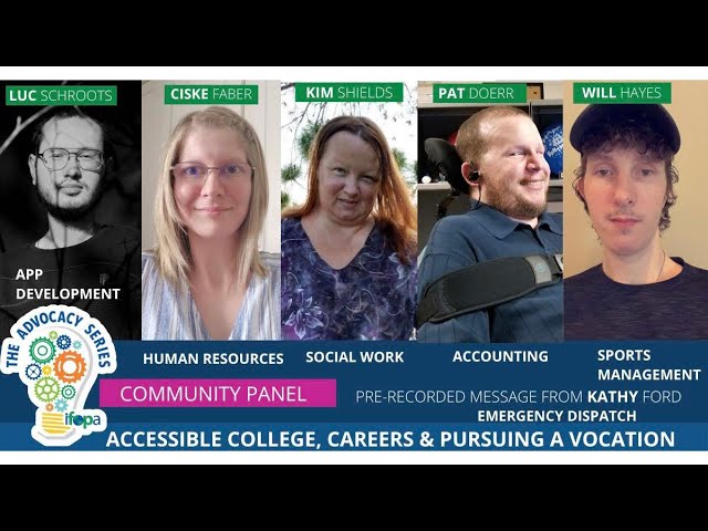 College, Careers and Pursuing a Vocation Community Panel
