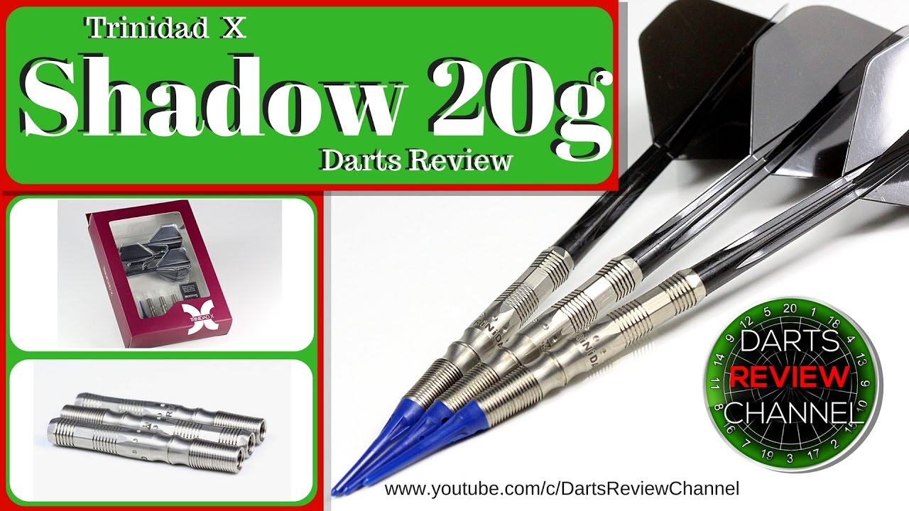 Trinidad X Shadow 20g darts reveiw - YouTube