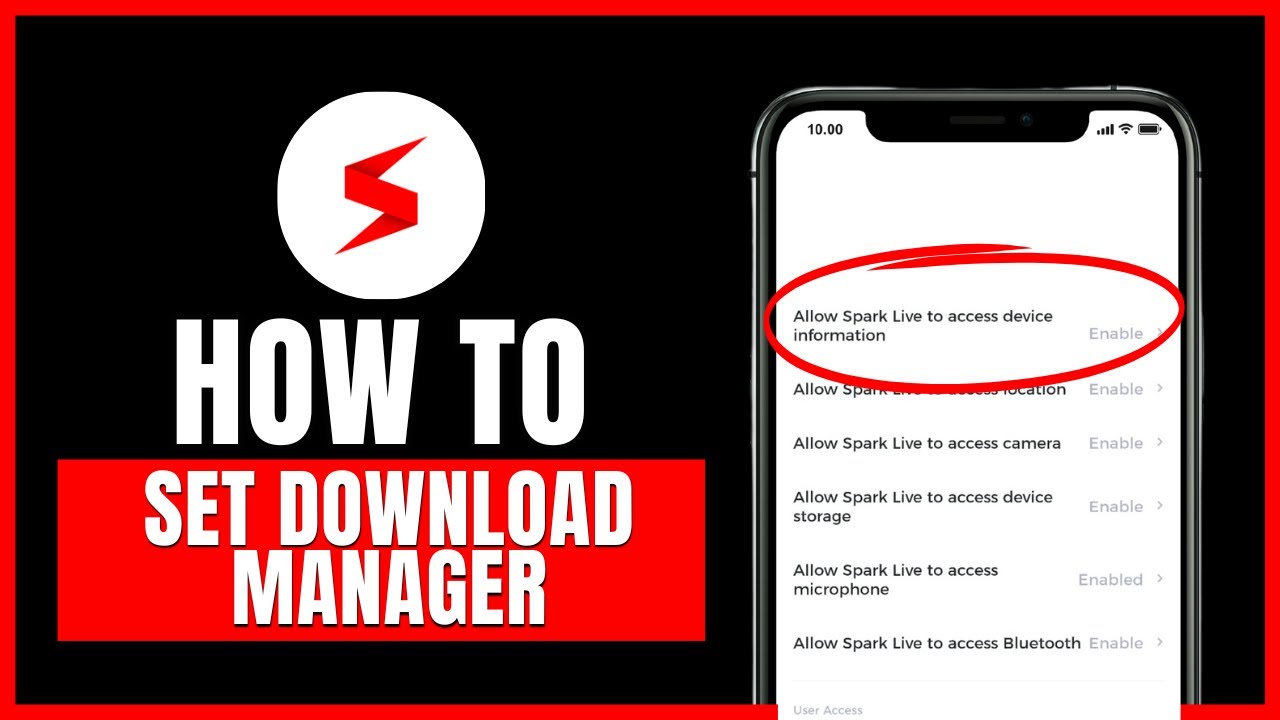 How to configure download manager on Soul