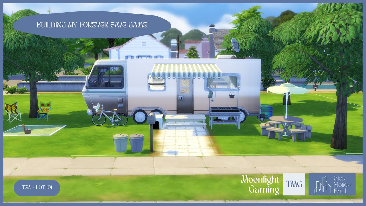 ts4 stop motion build | willow creek lot 101