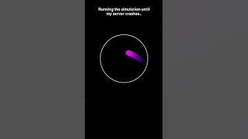 Ball bouncing simulation #adhd #music #code #space #python #physics #simulations #memes #science