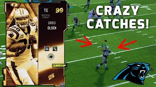 99 Greg Olsen is ALWAYS OPEN on the Panthers Theme Team! | Madden 23 Ultimate Team