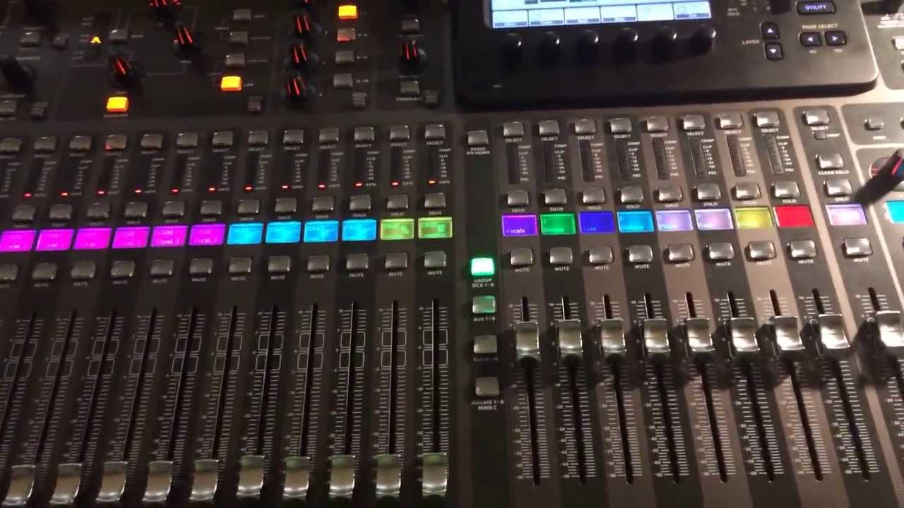 Effects In Monitors, Behringer X32 YouTube