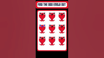 Find the Odd emoji out||Memory test challenge#ytviral