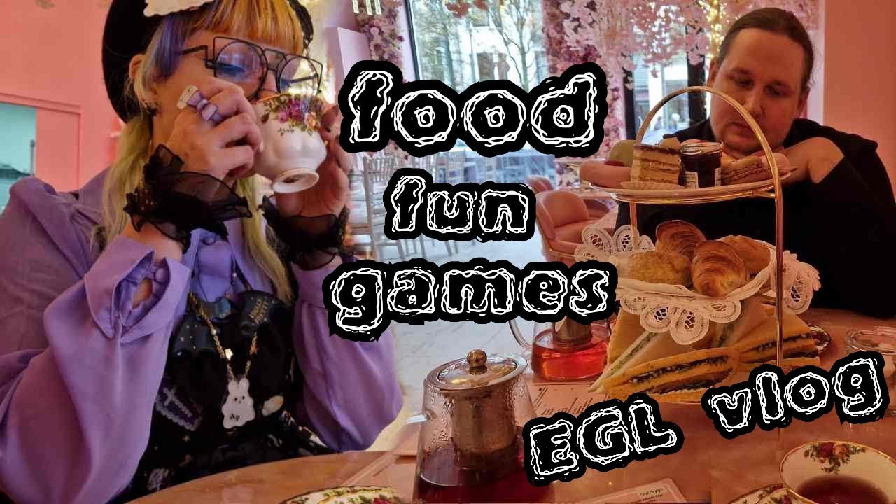 High tea, illusions and arcade games! EGL vlog