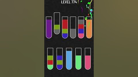 Water Sort Puzzle   level 774 !!! Mobile Cell Phone Game Walkthrough Android / Apple