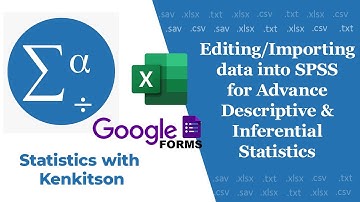 How to import google form result into IBM SPSS for advance analysis.