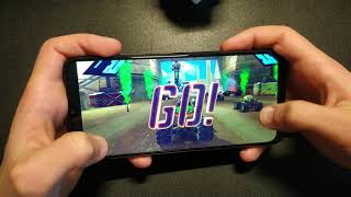 realme C21Y Gameplay (Race: Rocket Arena Car Extreme, Lineage2M, Cyber Ninja – Stealth Warrior) screenshot 3