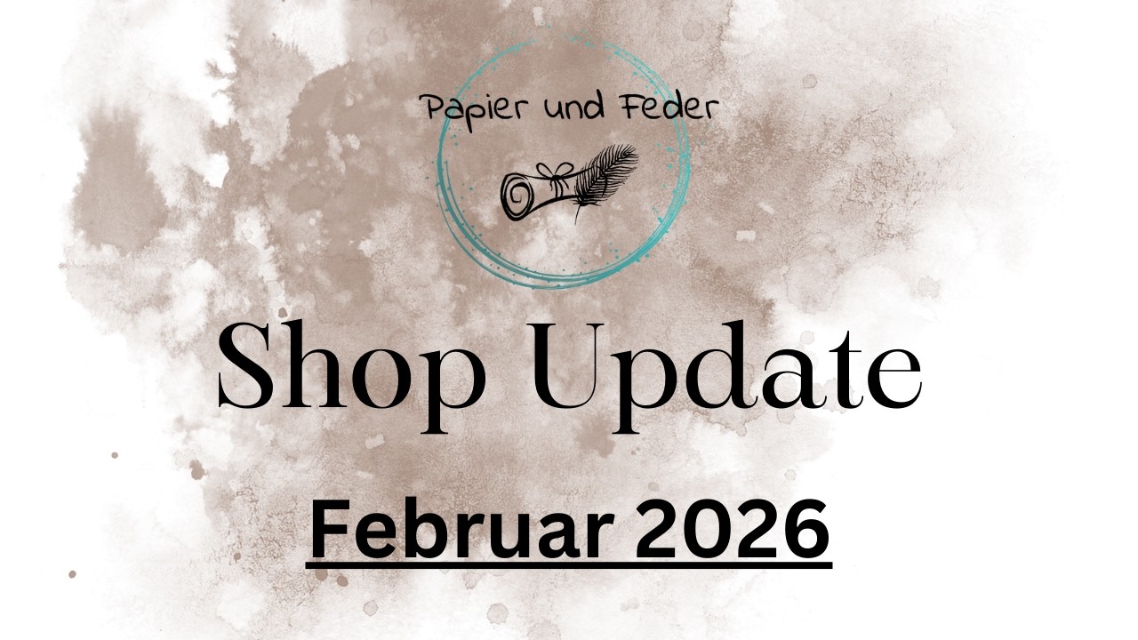 Shop-Update Februar 2026 // Sooo viel neues Papier :) Papier & Feder, Papermakeshappy, Tim Holtz