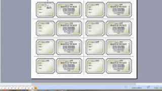 How to Add More Pages for a Raffle Ticket in Microsoft Publi... : Microsoft Graphic Design Programs