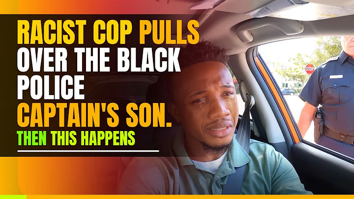 Racist Cop pulls over the black police captain's s...