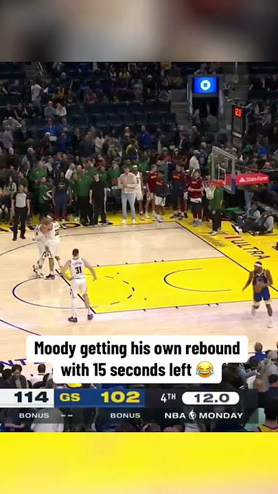 Moody was just doing his thing 😂