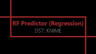 Random Forest Predictor (Regression) [KNIME Analytics Platform]