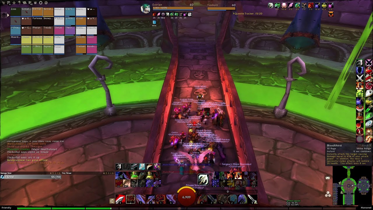 2hander Fury Warrior - Naxxramas