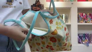 Custom Printed Logo Cotton Jute Tote Bag Ripstop Foldable Reusable Shoulder Hand Length Shopping Bag