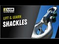 Lift  learn with lgh  shackles