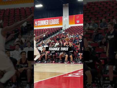Corner three from Frankie #basketball #nba #trailblazers #nbasummerleague