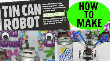 🎥HOW TO MAKE A TIN CAN ROBOT | TUTORIAL - CaleighPlayful Channel