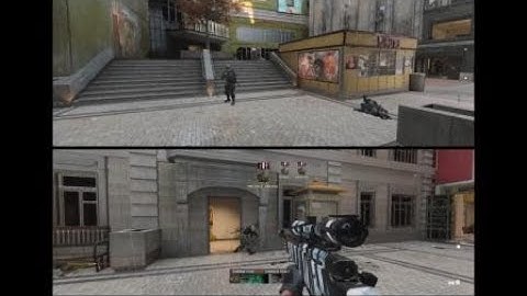 Effects of a splitscreen 1v1 pt.1 - COD Cold War