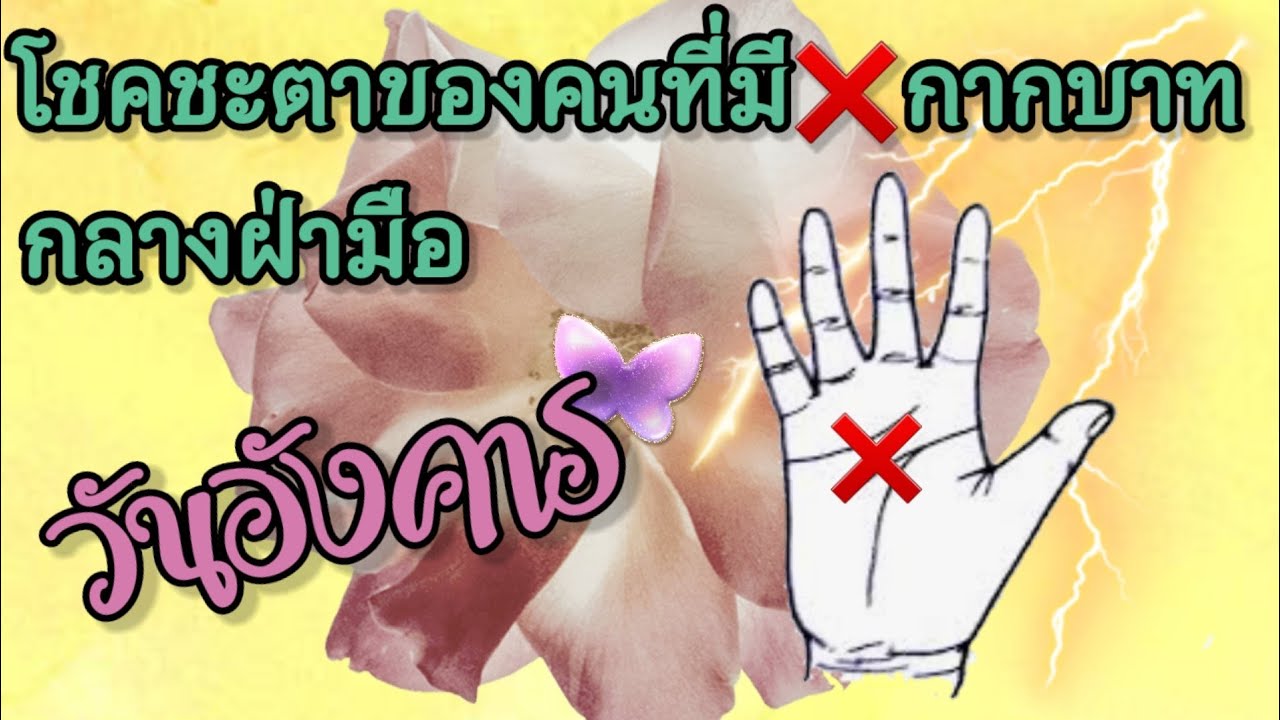 วันอังคาร🔮โชคชะตาของคนที่มี❌️กากบาทกลางฝ่ามือ🌍@ShinyTarot9156