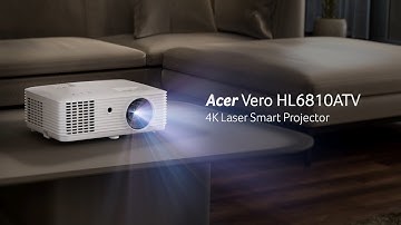 Acer Vero HL6810ATV | 4K UHD Smart Projector | Acer